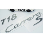 DK Tuning Porsche 718 Carrera S Bagaj 3M 3D ABS Yazı Logo Amblem Seti - 3
