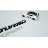DK Tuning Turbo Bagaj Krom Metal 3M 3D Bagaj Yazı Logo K thumbnail 1