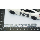 DK Tuning Turbo Bagaj Krom Metal 3M 3D Bagaj Yazı Logo K thumbnail 4