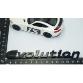 DK Tuning Mitsubishi Lancer Evolution Evo8 CT9A Siyah Bagaj Yazı Logo - 4