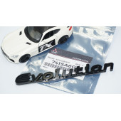 DK Tuning Mitsubishi Lancer Evolution Evo8 CT9A Siyah Bagaj Yazı Logo - 5