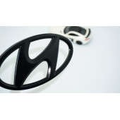 DK Tuning İONİQ Siyah Bagaj Logo Hyundai İle Uyumlu - 1