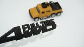 Off Road 4WD Full Time Whell Drive Bagaj 3M 3D Krom Metal Yazı Lo - 1