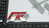 Volkswagen R Ön Panjur Vidalı 3D Krom Metal Logo - 4