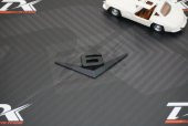 V6 3M 3D Bagaj Krom Metal Yazı Logo - 3