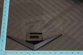 V6 3M 3D Bagaj Krom Metal Yazı Logo - 4