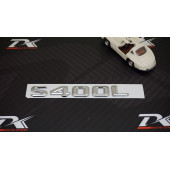 S400L Bagaj Krom Metal 3M 3D Yazı Logo - 3