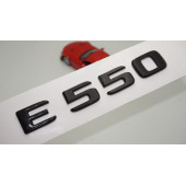 E 550 Bagaj Parlak Siyah ABS 3M 3D Yazı Logo - 1