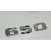 DK Benz 650 BRABUS Bagaj Krom ABS 3M 3D Yazı Logo - 3