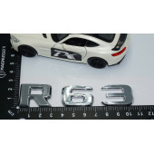 Dk Tuning R 63 Bagaj Krom Abs 3m 3d Yazı Logo Benz İle Uyumlu thumbnail 4