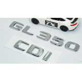 DK Tuning GL350 CDi Bagaj Krom ABS Yazı Logo Benz İle Uyumlu - 3