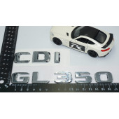 DK Tuning GL350 CDi Bagaj Krom ABS Yazı Logo Benz İle Uyumlu - 4