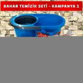 Temizlik Kovası -Temizlik Mop - Bahar Temizlik Seti - Sıkmalı Mop - Yedek Mop Hediyeli -12 PARÇA + 1 ADET LİF HEDİYE - 2