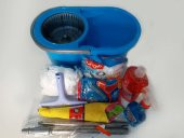 Temizlik Kovası -Temizlik Mop - Bahar Temizlik Seti - Sıkmalı Mop - Yedek Mop Hediyeli -12 PARÇA + 1 ADET LİF HEDİYE - 3