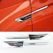 DK Tuning Volkswagen Tiguan 4Motion Yan Çamurluk Krom Bıçak Logo thumbnail 3