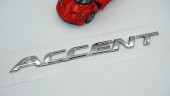 Hyundai Accent Bagaj ABS 3M 3D Yazı Logo Amblem - 3