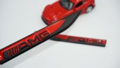 Mercedes Benz AMG Logo Çamurluk Yanı Krom Metal Bıçak Logo - 1