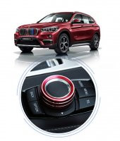 Bmw X1 2016 2020 Navigasyon İ-Drive Buton Krom Metal Kaplaması - 3