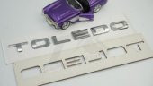 Seat Toledo Bagaj Krom ABS 3M 3D Yazı Logo Amblem - 8