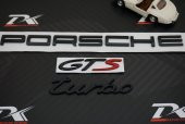 Porsche GTS Turbo Bagaj Yazı Metal Logo Seti Siyah Renk Orjinal Ü - 3