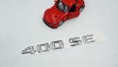 400 SE Bagaj Krom Metal 3M 3D Yazı Logo - 2