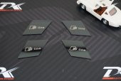 Audi A4 A5 17-19 Modeller S line Logo Kapı Açma Kolu İçi Metal 3M - 3