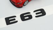 Mercedes Benz AMG E63 Bagaj Yazı Logo Siyah Renk Orjinal Ürün - 3