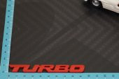 Bmw Turbo Bagaj Krom Metal 3M 3D Bagaj Yazı Logo K - 6