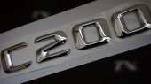 C200 Bagaj Krom Metal 3M 3D Yazı Logo - 1