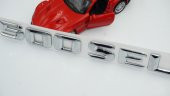 500 SEL Bagaj Krom Metal 3M 3D Yazı Logo - 5