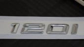 Bmw 120İ Bagaj Krom Metal 3M 3D Yazı Logo thumbnail 4