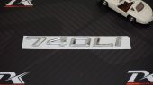 Bmw 740Lİ 740İ Bagaj Krom Metal 3M 3D Yazı Logo thumbnail 2
