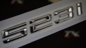 Bmw 523İ Bagaj Krom Metal 3M 3D Yazı Logo - 1