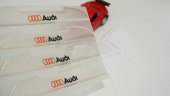 Audi Logo Kapı Kenarı Koruma Şeffaf Kauçuk 3M Band New Style - 1