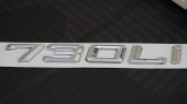 Bmw 730Li 730İ Bagaj Krom Metal 3M 3D Yazı Logo thumbnail 4