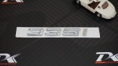 Bmw 335İ Bagaj Krom Metal 3M 3D Yazı Logo - 2