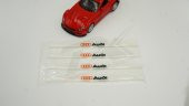 Audi Logo Kapı Kenarı Koruma Şeffaf Kauçuk 3M Band New Style - 2