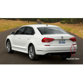 Volkswagen TSİ Bagaj Krom Metal 3M 3D Logo Amblem thumbnail 2