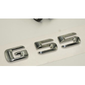 Benz G55 Bagaj Krom Metal 3M 3D Yazı Logo - 3