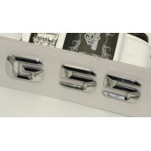 Benz G55 Bagaj Krom Metal 3M 3D Yazı Logo - 4