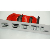 S500L Bagaj Krom Metal 3M 3D Yazı Logo - 4