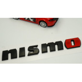 Dk Nissan Nismo Bagaj 3m 3d Siyah Metal Logo Amblem - 3