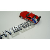 DK HYBRİD Bagaj Krom Metal 3M 3D Logo Amblem thumbnail 1