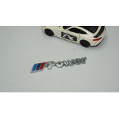 Bmw M Power Krom Metal Bagaj 3M 3D Yazı Logo Amblem - 2