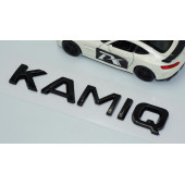 DK Tuning Skoda Kamiq Siyah ABS 3M 3D Bagaj Yazı Logo - 3