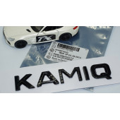 DK Tuning Skoda Kamiq Siyah ABS 3M 3D Bagaj Yazı Logo - 5