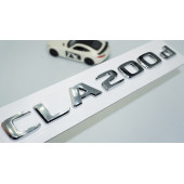 DK Tuning Benz CLA 200d Bagaj Krom ABS 3M 3D Yazı Logo - 1