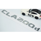 DK Tuning Benz CLA 200d Bagaj Krom ABS 3M 3D Yazı Logo - 3