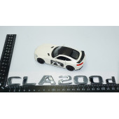 DK Tuning Benz CLA 200d Bagaj Krom ABS 3M 3D Yazı Logo - 4