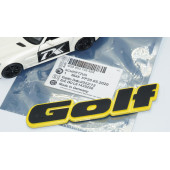 DK Tuning Golf MK2 MK3 Bagaj Sarı Siyah Yazı Logo Volkswagen İle Uyumlu - 5